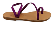 Slingback Toe Ring Sandals "Lesbos"