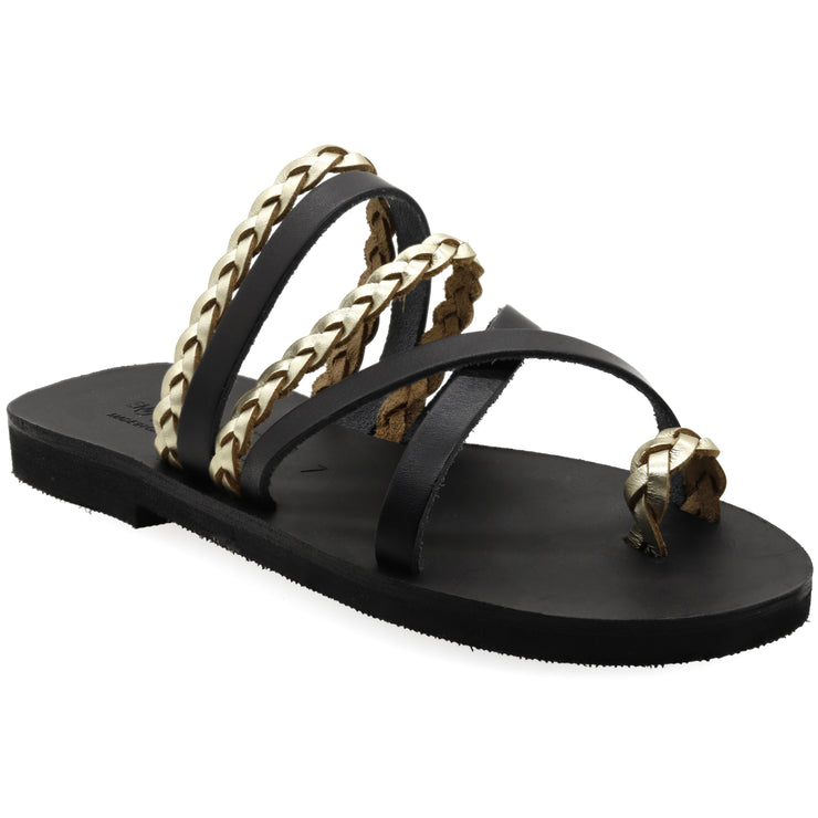 Slide on Toe Ring Sandals "Sifnos"