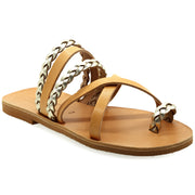 Slide on Toe Ring Sandals "Sifnos"