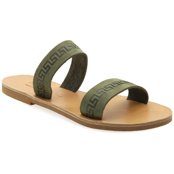 Slide on Meander Sandals "Zakynthos"
