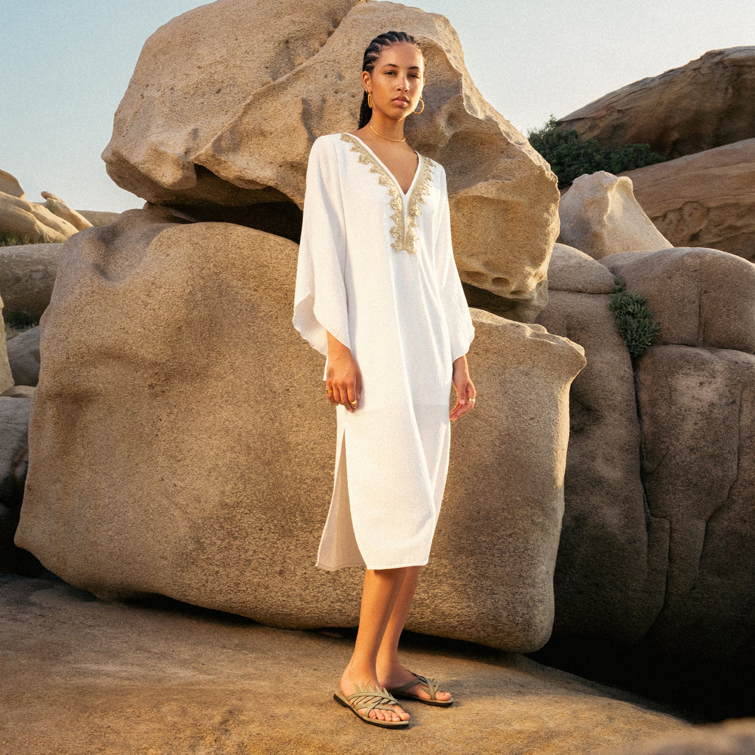 Σανδάλια παντόφλες με μαλακό πάτο και φύλλα ελιάς "Κερόεσσα"