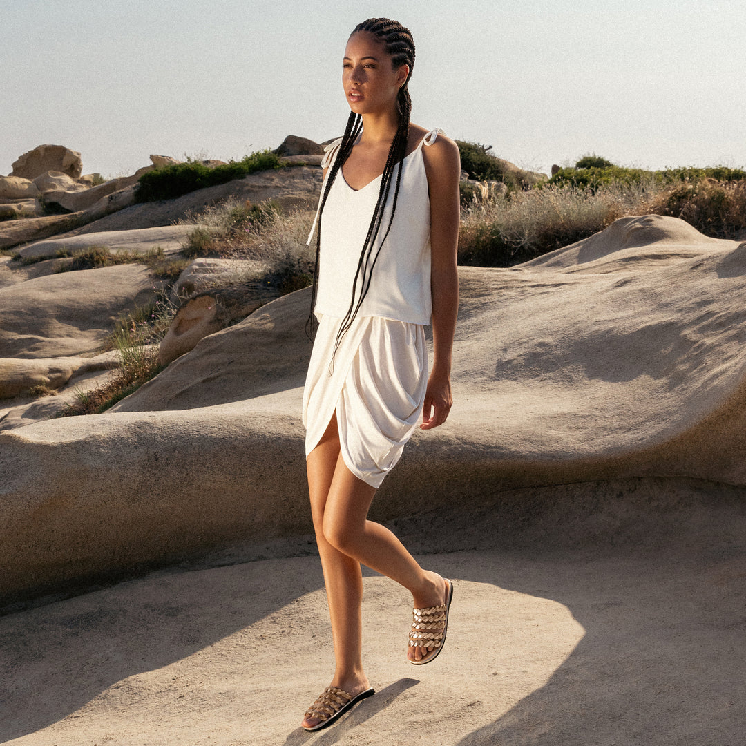 Sandal slippers with soft sole "Ifis"