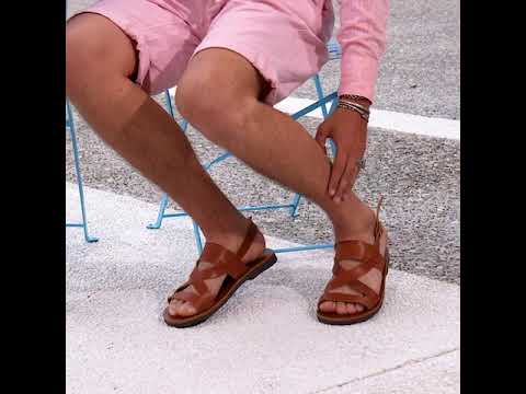 Sandali da uomo gladiatore "Leandro"