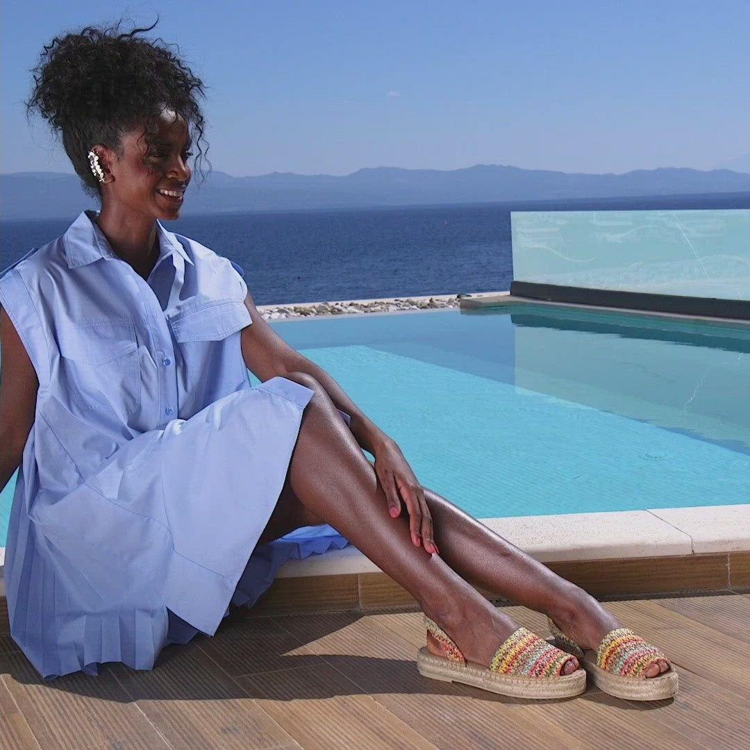 Flatform espadrilles