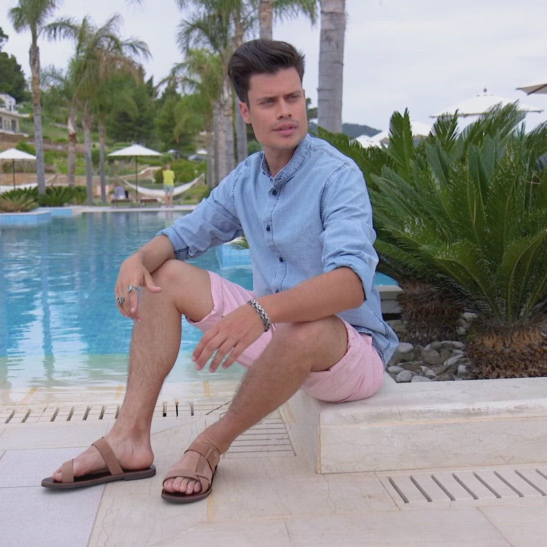 Men's sandals slippers "Seleukos"