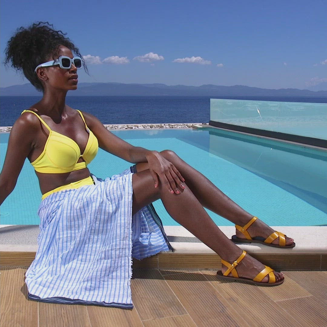 Flat sandals "Kyveli"