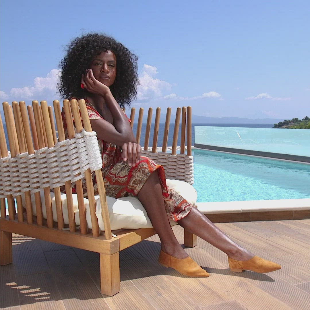 Mules planos puntiagudos cerrados