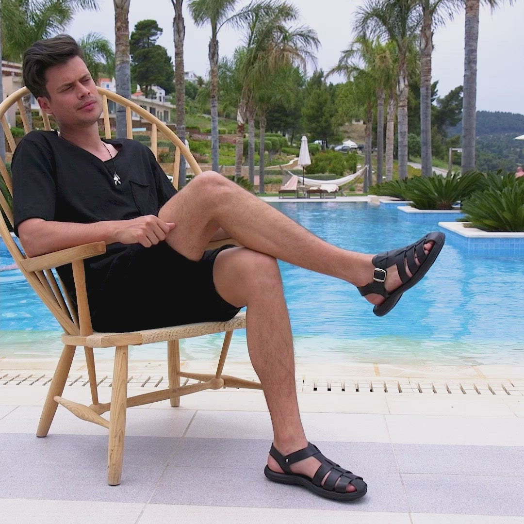 Sandali anatomici da uomo "Menelao"