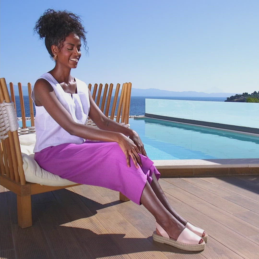 Flatform espadrilles