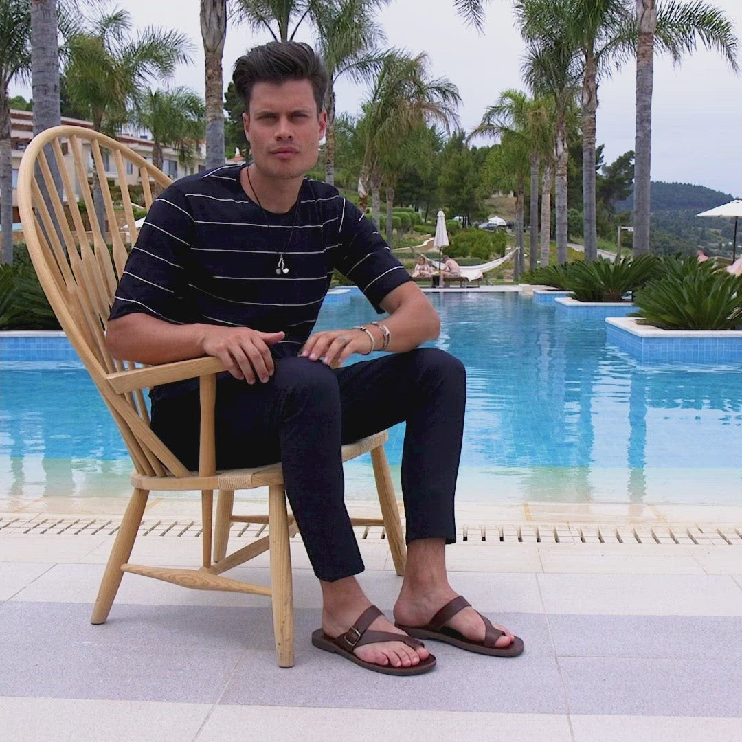 Men's sandal slippers "Poseidon"