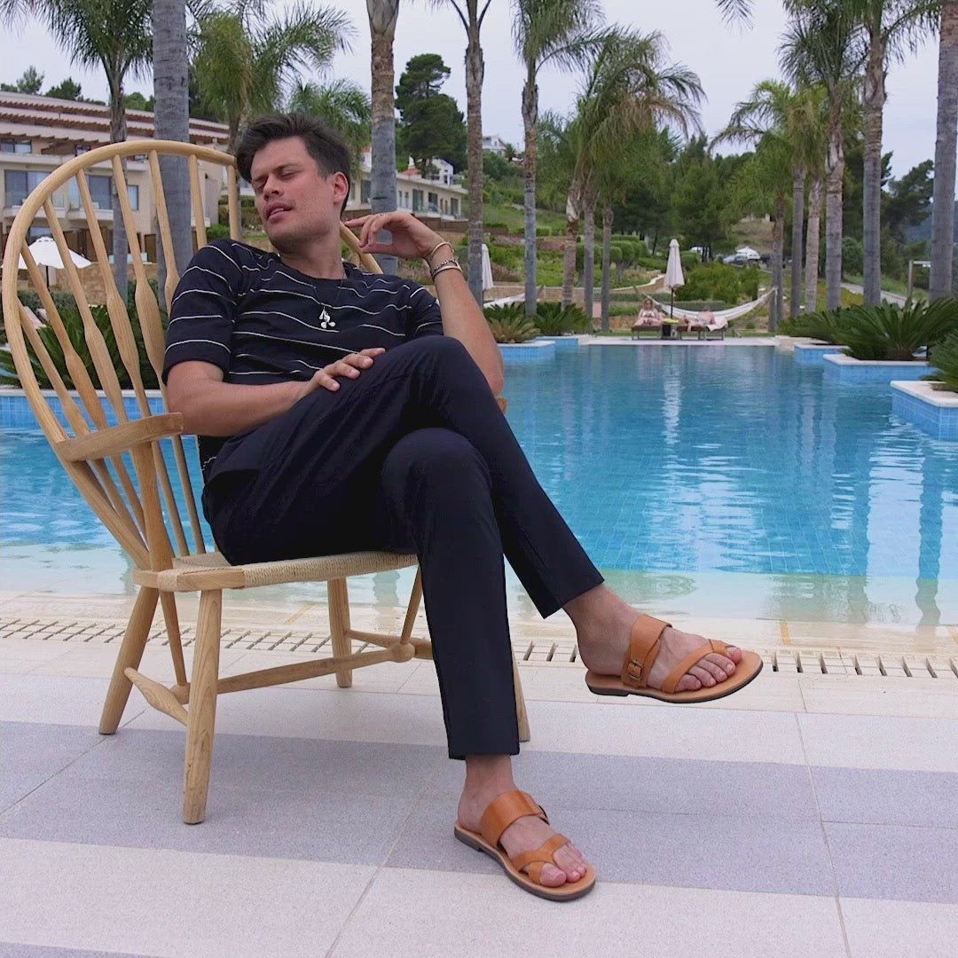 Pánské sandály pantofle "Heraklés"