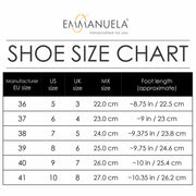 Emmanuela - handcrafted for you® Knöchelriemen-Sandalen mit gepolsterter Fußbett "Aigle" aus Schwarze leder