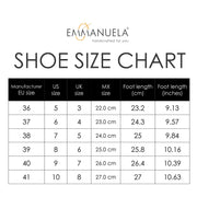 Emmanuela - handcrafted for you® Flatform Peeptoe Missoni Espadrilles aus Hautfarbe leder