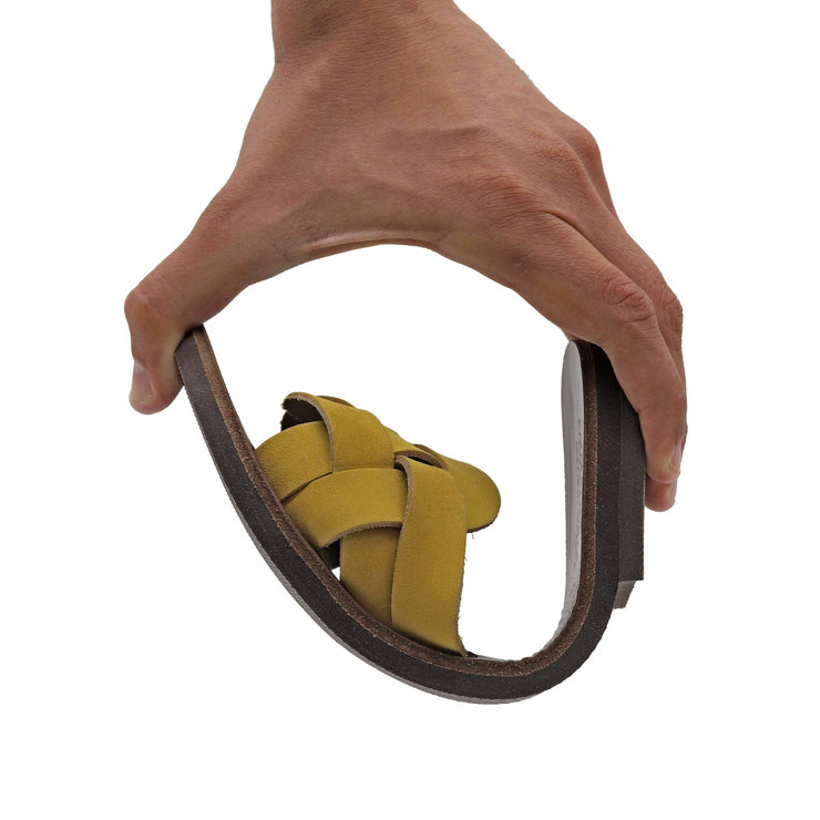 Emmanuela - handcrafted for you® Slingback-Sandalen mit Zehenring "Lefkada" aus Mehrfarbig leder