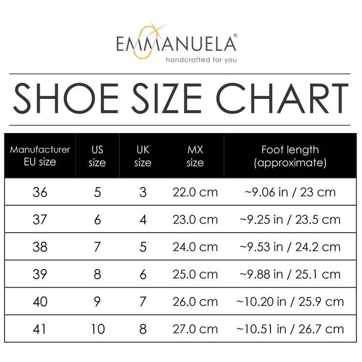 Emmanuela - handcrafted for you® Slingback-Sandalen mit Zehenring with Rhinestones "Lemnos" aus leder