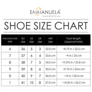 Emmanuela - handcrafted for you® Gladiator-Sandalen mit Knöchelriemen "Anaxilea" aus Schwarze - Roségold leder