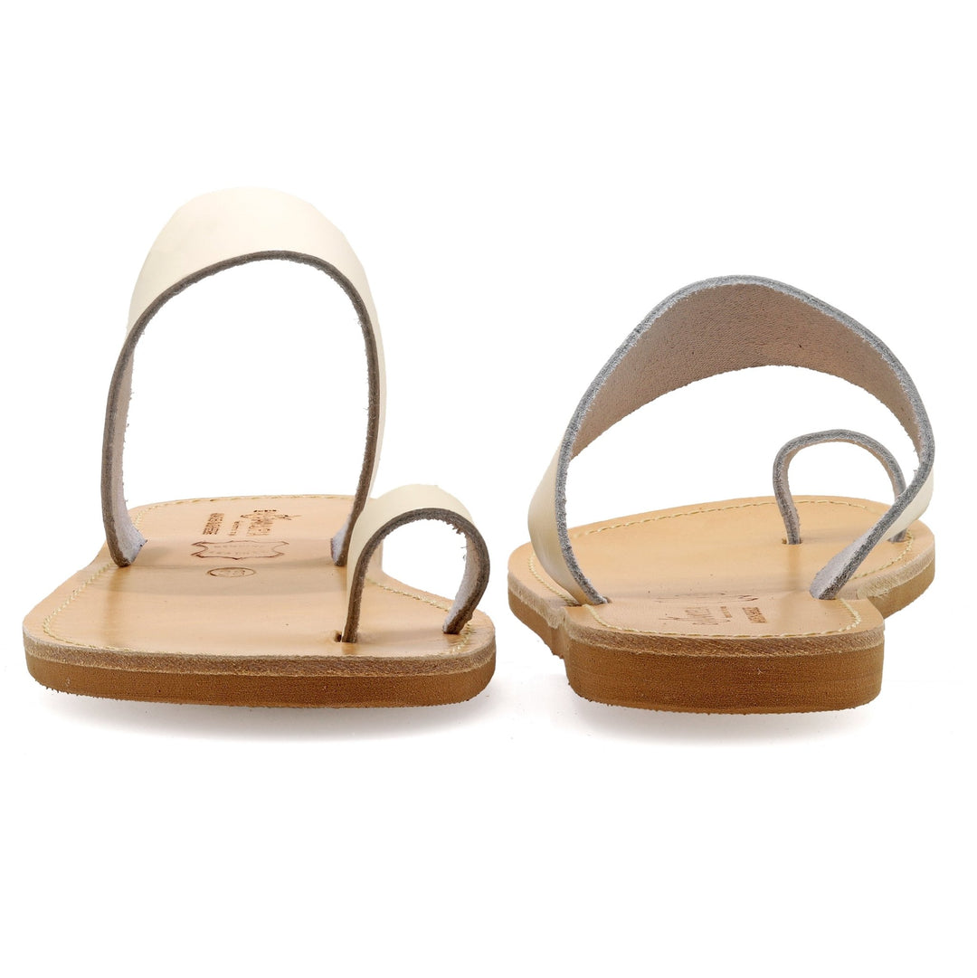 Δερμάτινα Σανδάλια παντόφλες "Αλόννησος" - Λέοπαρντ - Emmanuela - handcrafted for you®